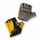 Перчатки для фитнеса, велосипеда, тяжелой атлетики IVN желтые размер M