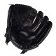 Рукавичка для бейсболу колір чорний PVC, р-р 12,5