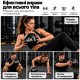Мяч медбол для фитнеса и силовых тренировок 2 кг, 18 см, черный
