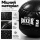 Мяч медбол для фитнеса и силовых тренировок 3 кг, 20 см, черный