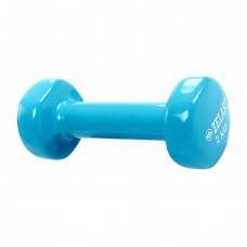 Гантель для фитнеса 2кг (1шт) цвет голубой Z-2,0-LB