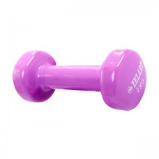 Гантель для фитнеса 2кг (1шт) цвет светло-фиолетовый Z-2,0-LV