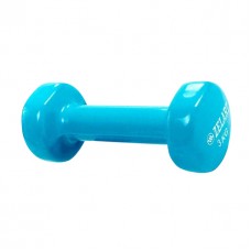 Гантель для фитнеса 3кг (1шт) цвет голубой Z-3,0-LB