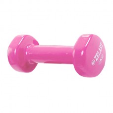 Гантель для фитнеса 3кг (1шт) цвет розовый Z-3,0-Р