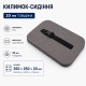 Туристический коврик-сидушка IVN 35×25×2 см ППЭ серый с ремнем