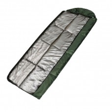 Спальний мішок зимовий ковдра 220х80 IVN з підкладкою Omni-Heat, компресійний мішок в комплекті